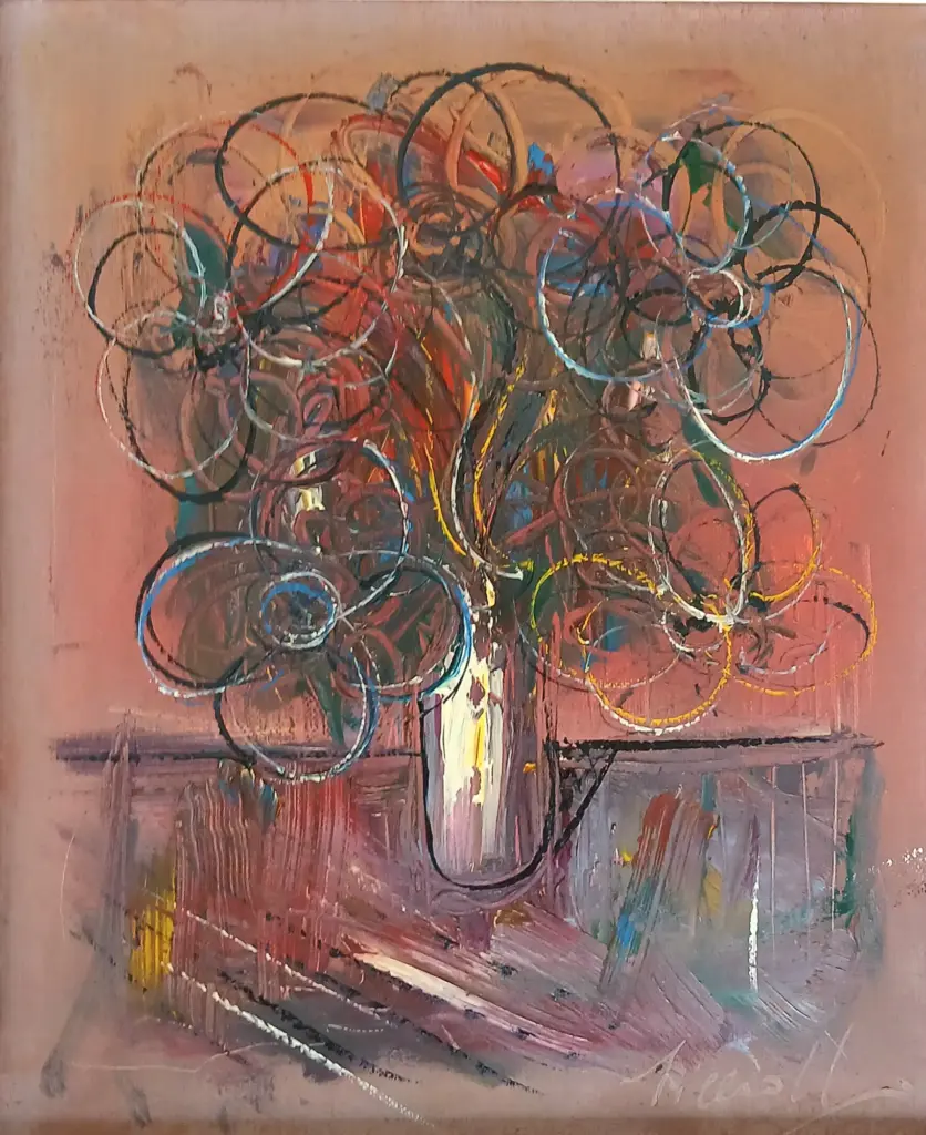 Energia, oil painting, cm. 23x30