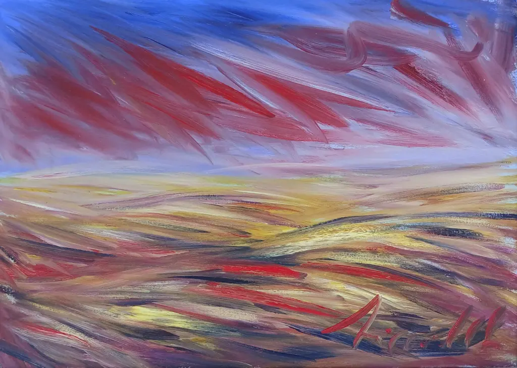 Settembre, oil painting, cm. 50x40