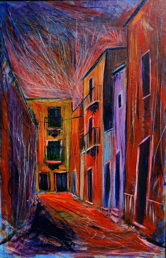 Stati d'animo, oil painting, cm. 40x60